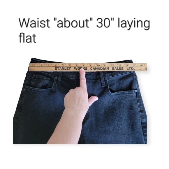 Pool House NY Black Straight Leg Jeans, Medium, EUC - Picture 7 of 14